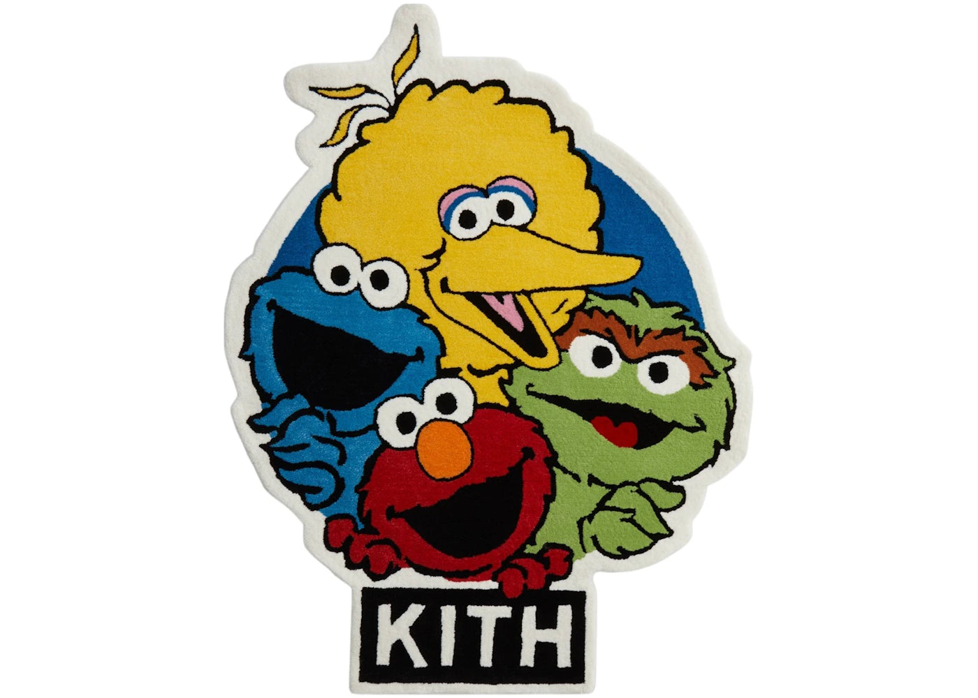 Kith x Sesame Street Just Us Rug Multi