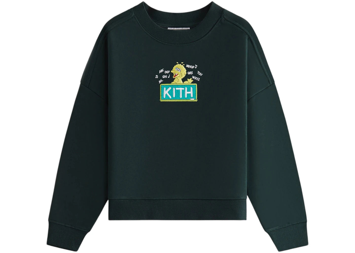 Kith x Sesame Street Kids Big Bird Nelson Crewneck Stadium