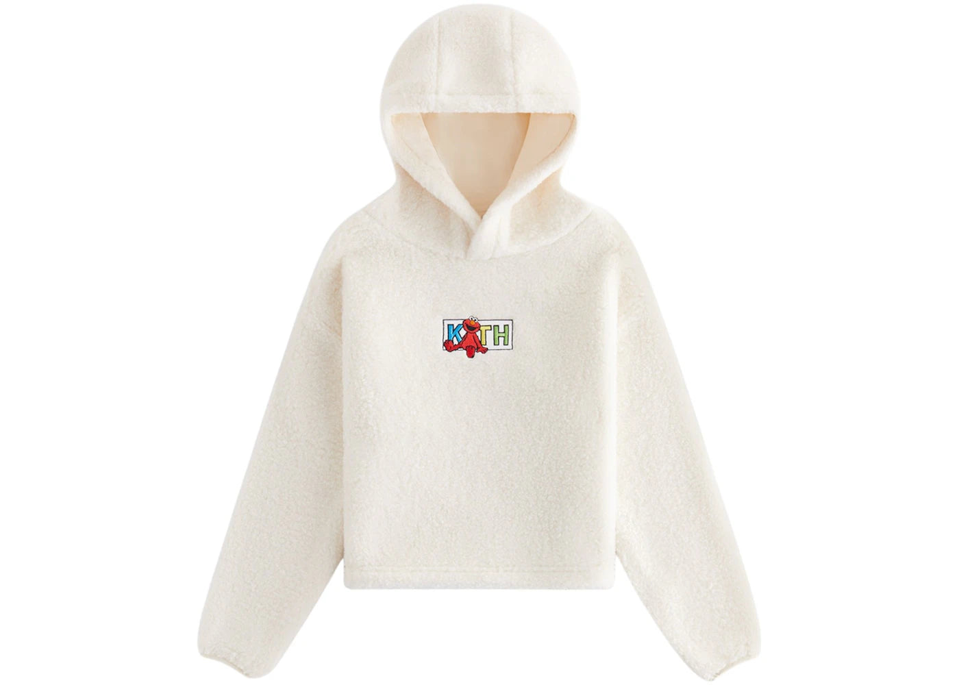 Kith x Sesame Street Kids Sherpa Hoodie Sandrift