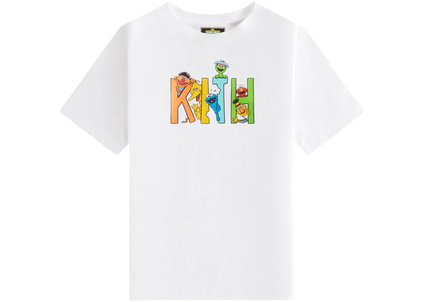 Kith x Sesame Street Kids Tee White