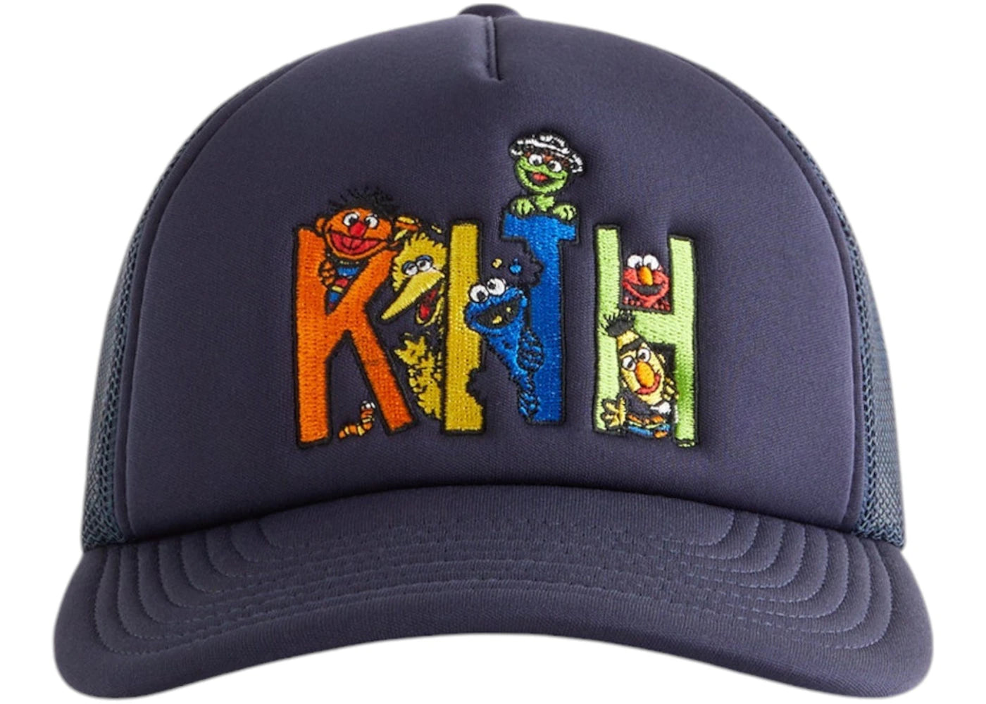 Kith x Sesame Street Kids Trucker Hat Nocturnal