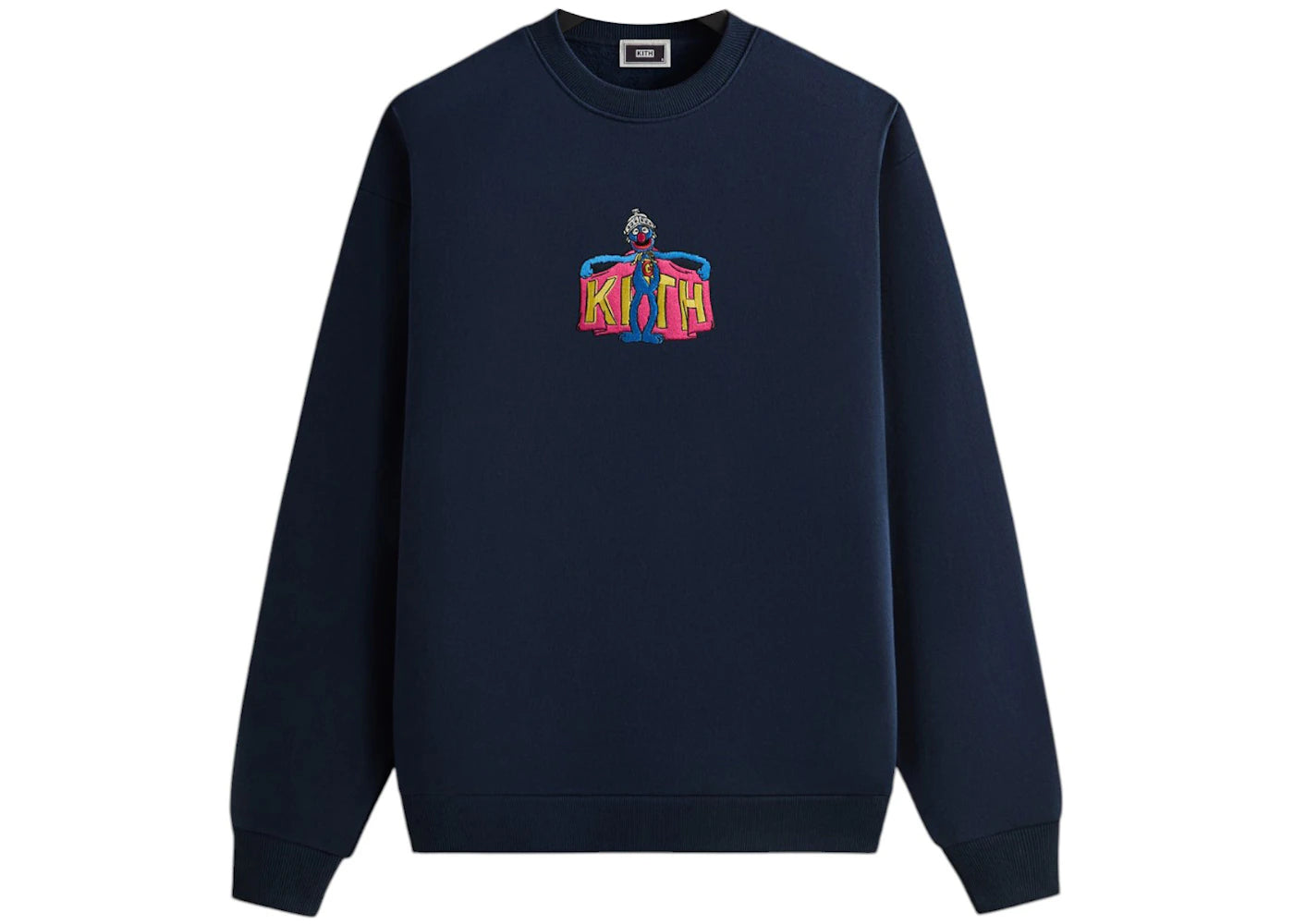 Kith x Sesame Street Super Grover Nelson Crewneck Nocturnal