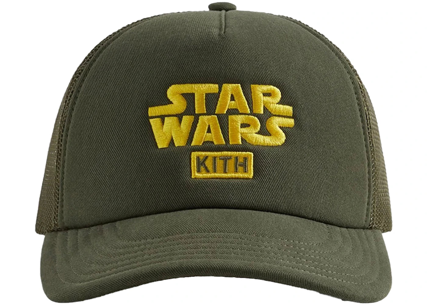 Kith x STAR WARS Cotton Twill Foam Trucker Hat Cypress PH