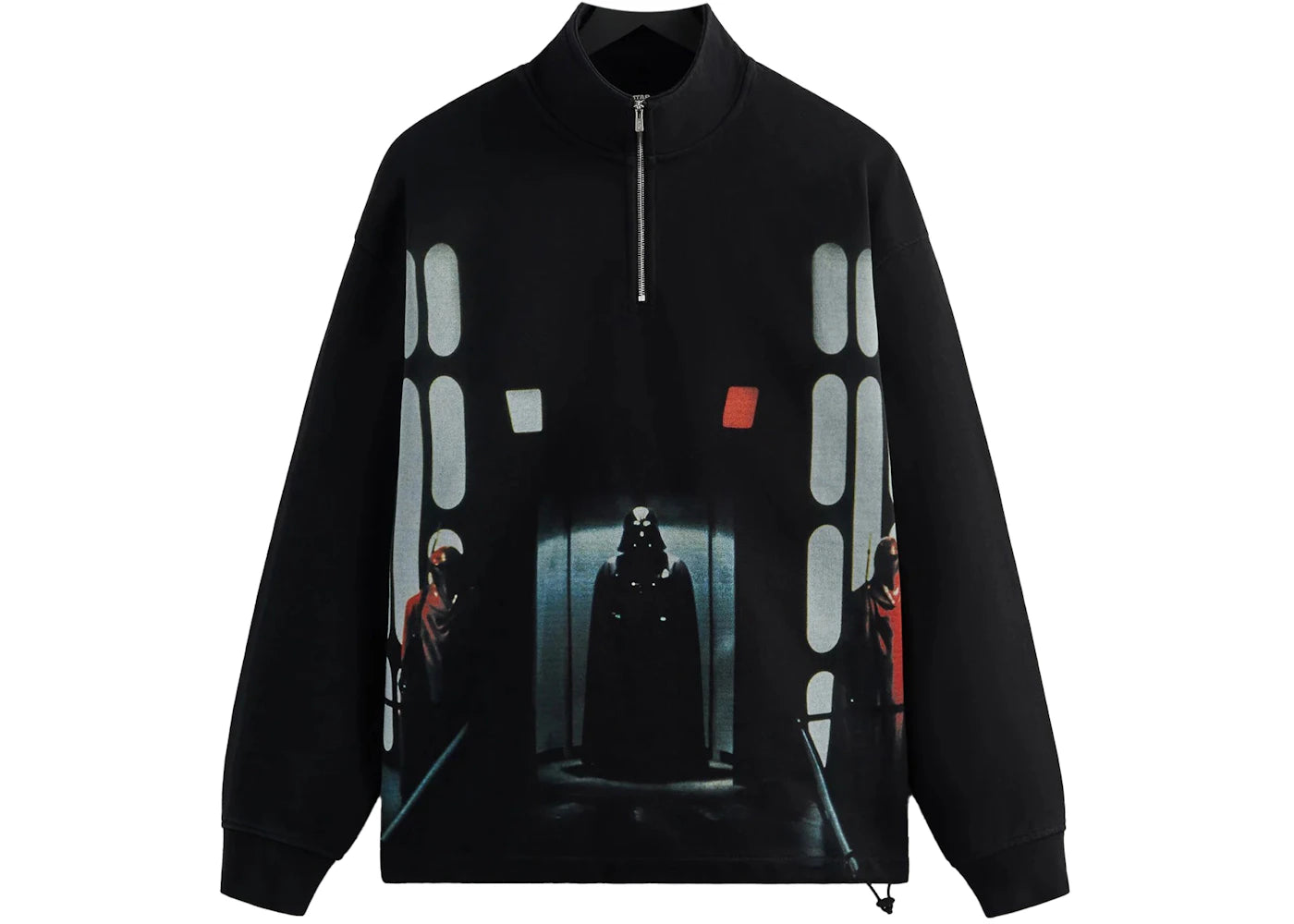 Kith x STAR WARS Darth Vader Quarter Zip Black PH