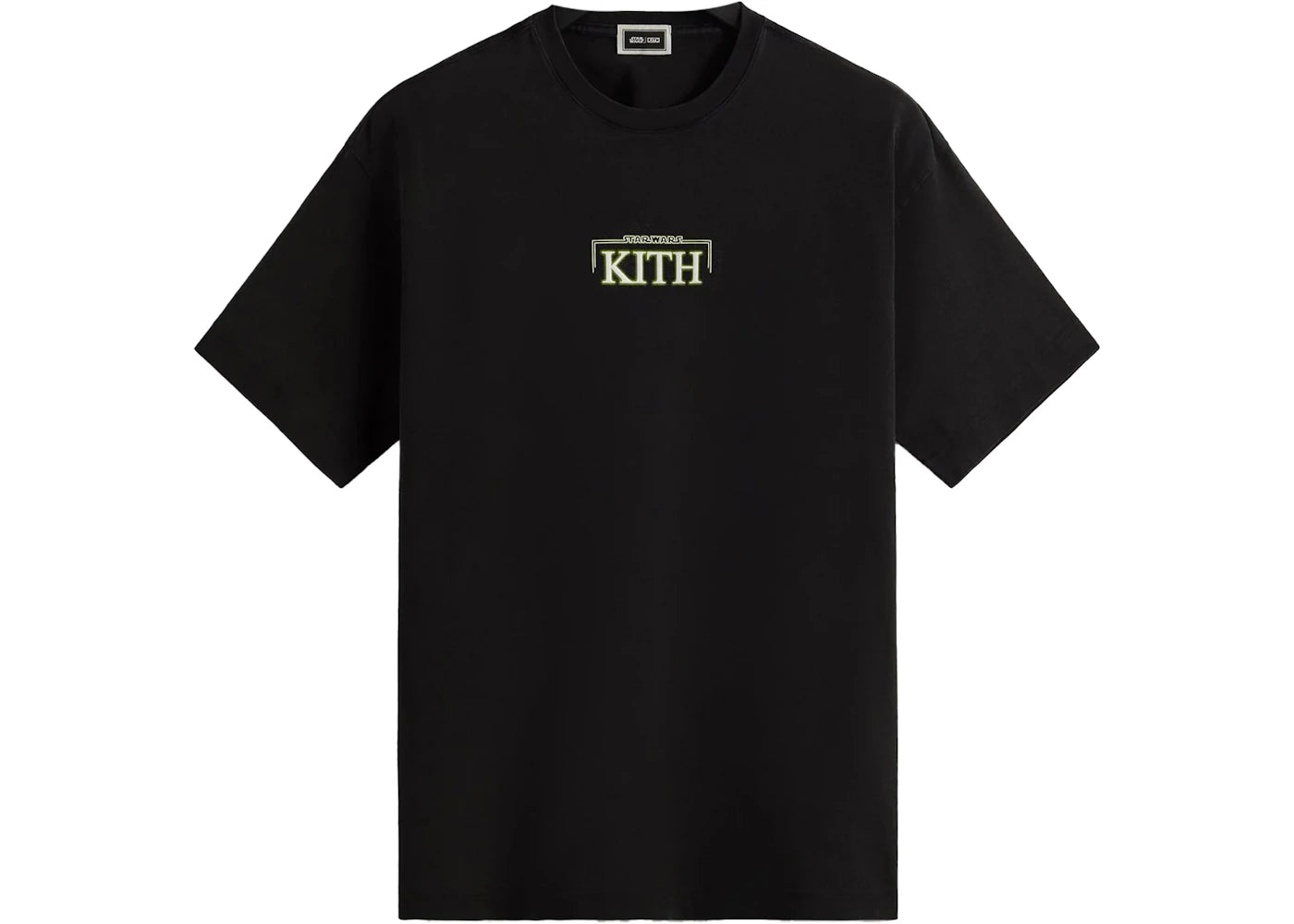 Kith x STAR WARS Green Glow Vintage Tee Black PH