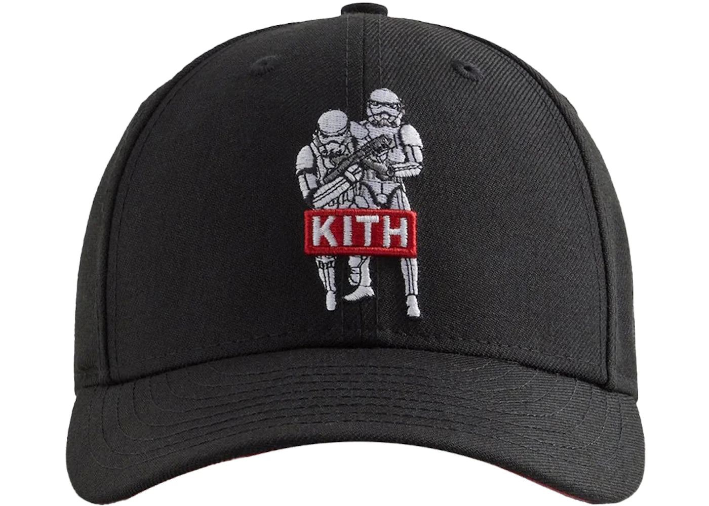 Kith x STAR WARS Stormtrooper Box Logo New Era 59Fifty Low Profile Cap Black PH