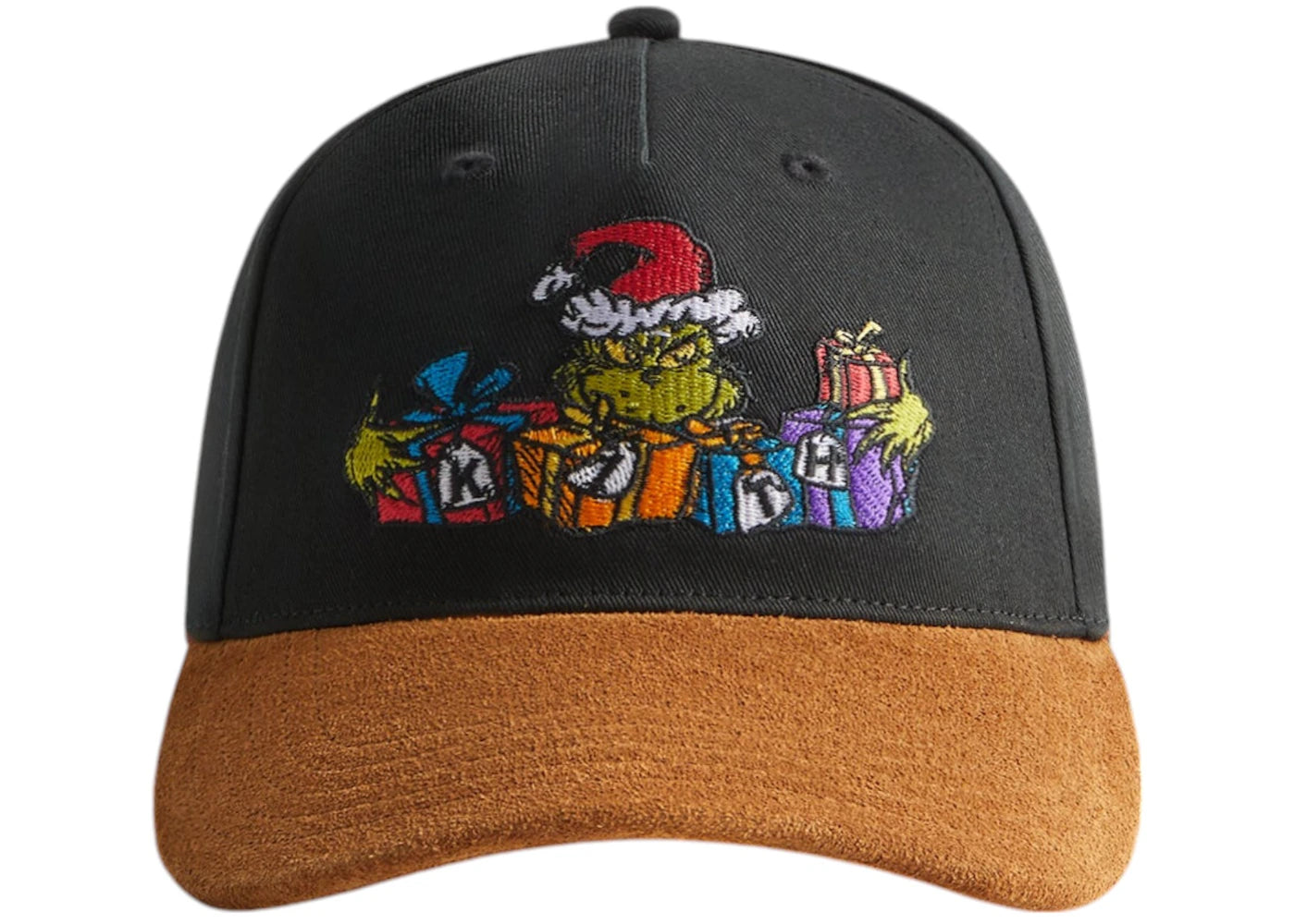 Kith x The Grinch Bay Low Pinch Crown Snapback Black