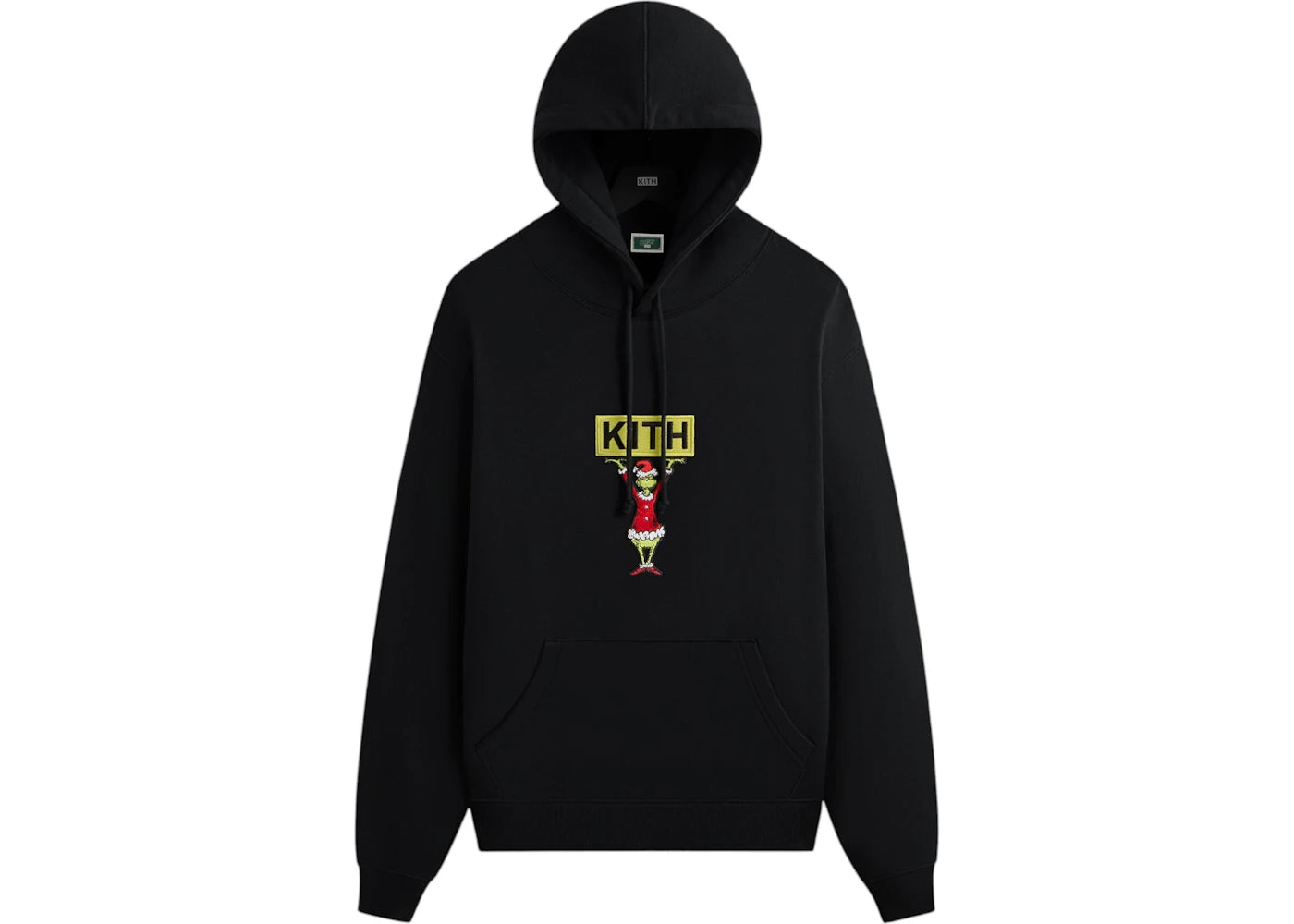 Kith x The Grinch Classic Logo Williams III Hoodie Black Beauty