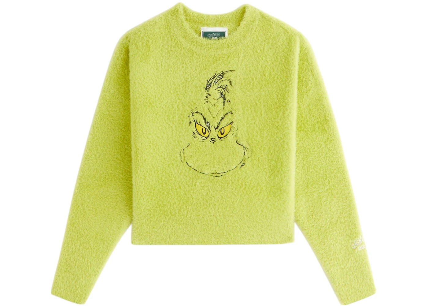 Kith x The Grinch Kids Mohair Sweater Matcha