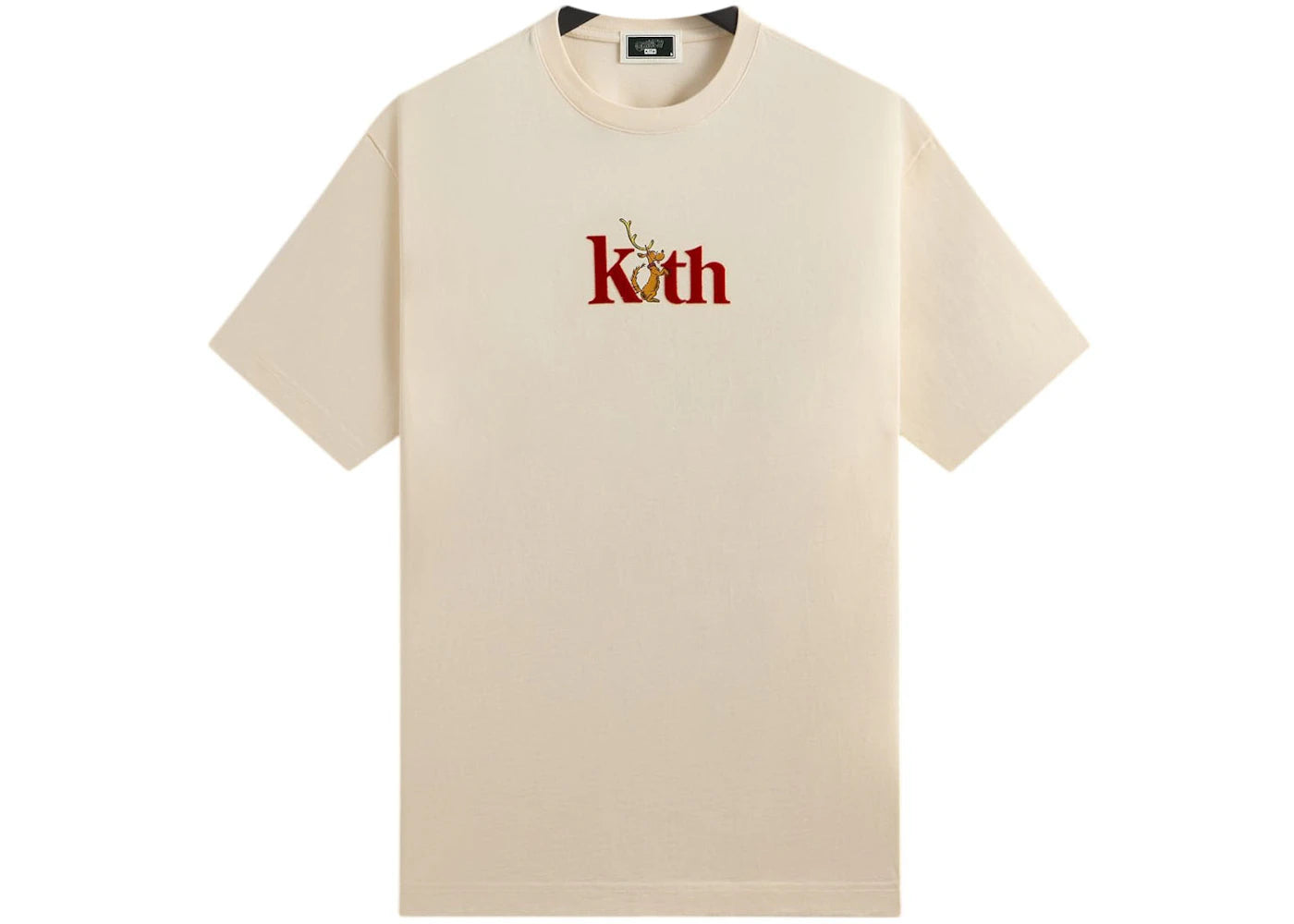 Kith x The Grinch Max Serif Tee Sandrift