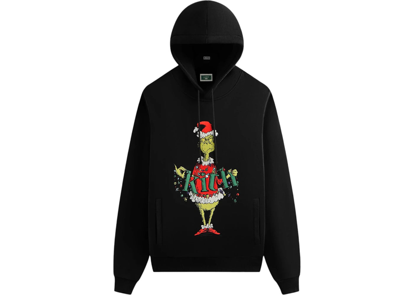 Kith x The Grinch Ornament Williams III Hoodie Black