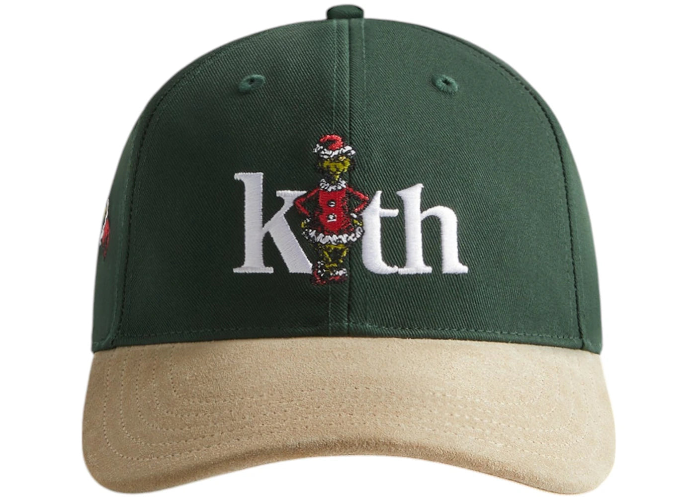 Kith x The Grinch Suede Brim Aaron Cap Stadium