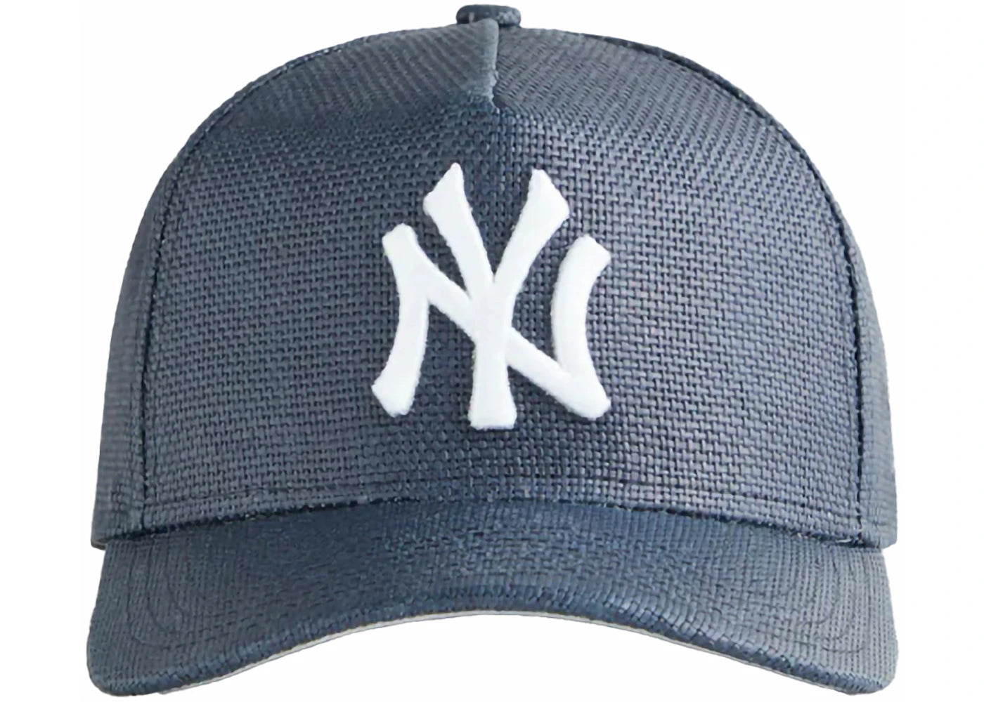 Kith x The New York Yankees Raffia 9Forty A-Frame Snapback Nocturnal