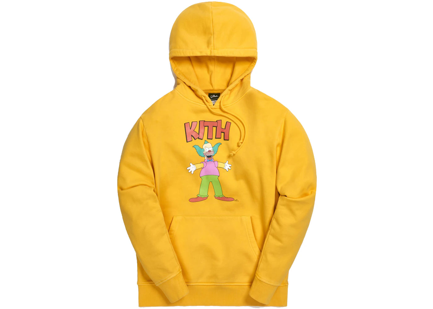 Kith x The Simpsons Krusty Hoodie Yellow