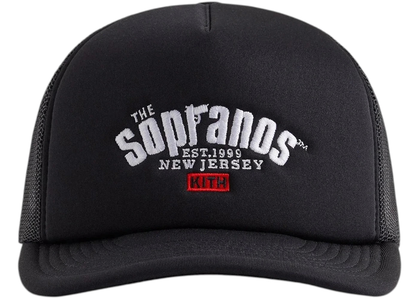 Kith x The Sopranos Nolan Trucker Hat Black