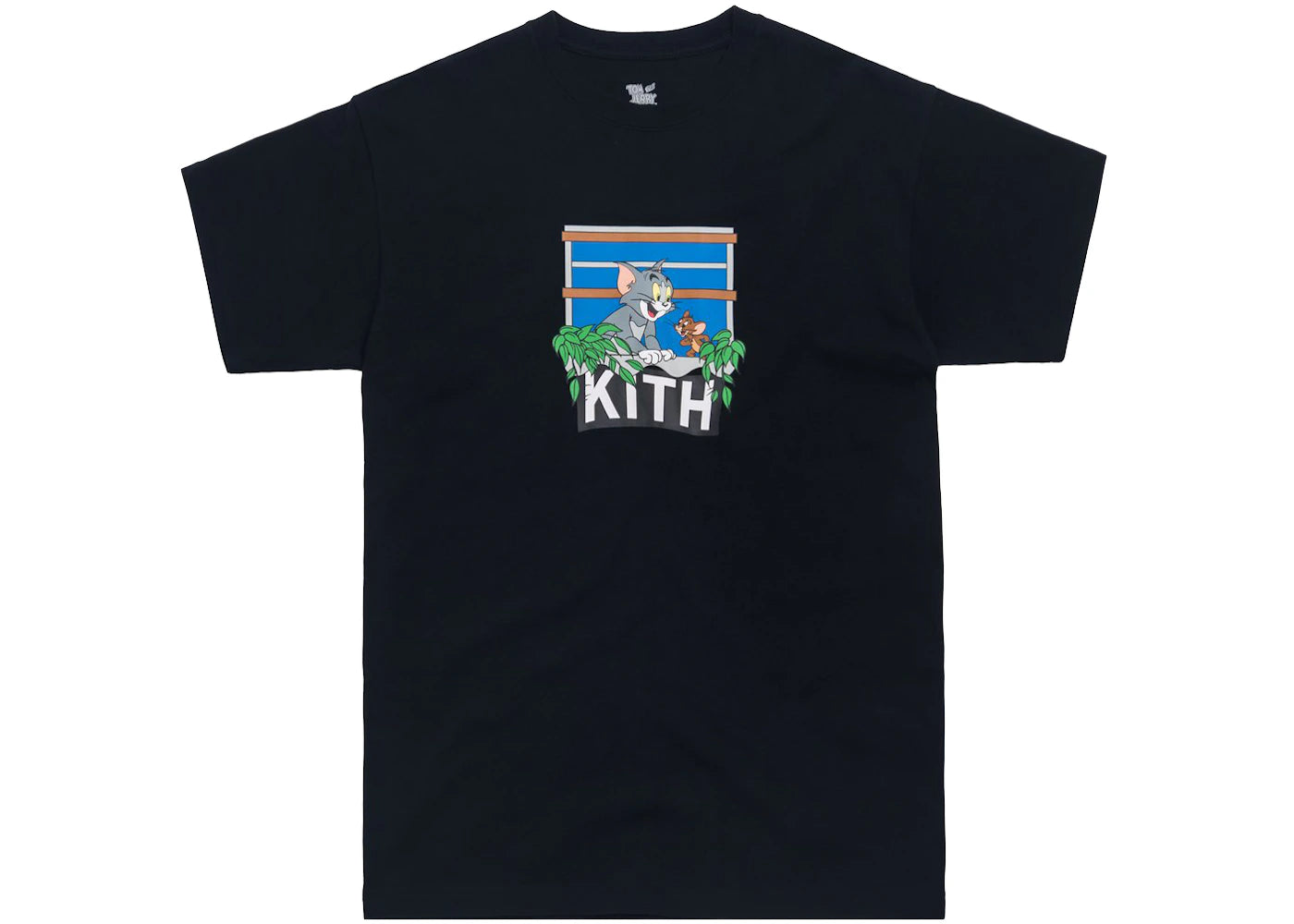 Kith x Tom & Jerry Hang Out Tee Black