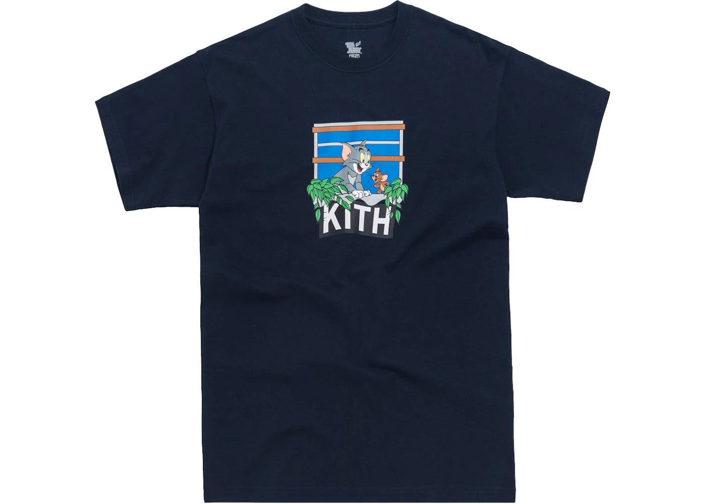 Kith x Tom & Jerry Hang Out Tee Navy