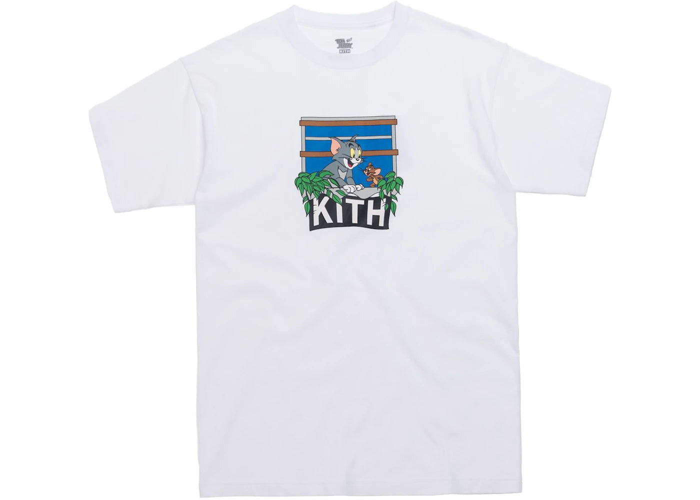 Kith x Tom & Jerry Hang Out Tee White