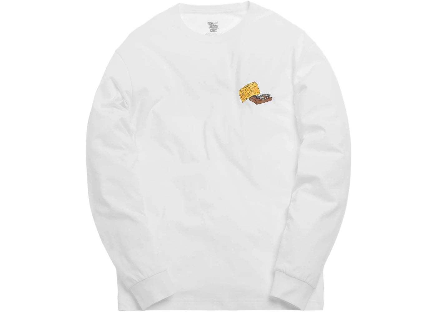 Kith x Tom & Jerry L/S Cheese Tee White