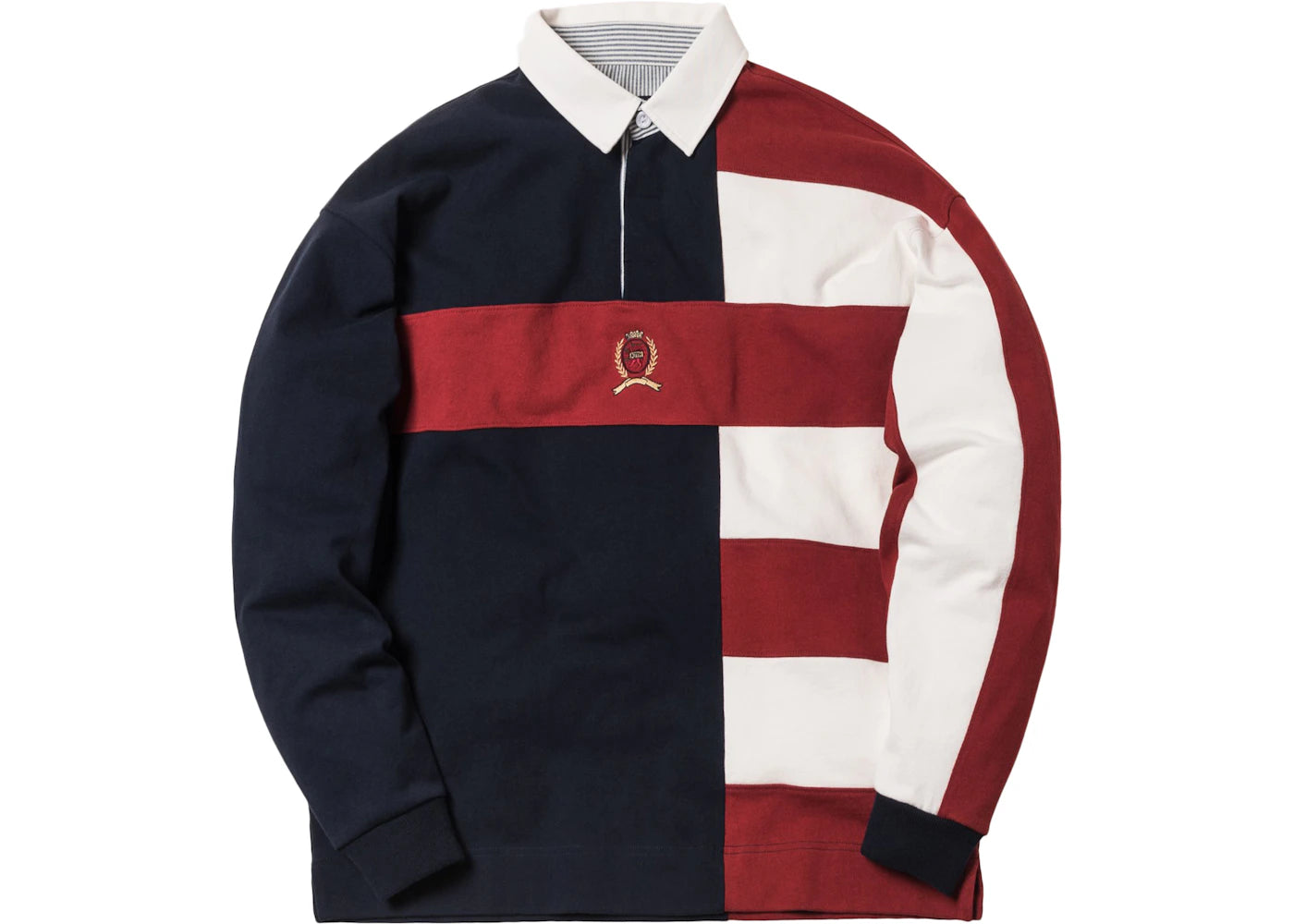 Kith x Tommy Hilfiger Color Block Rugby Navy