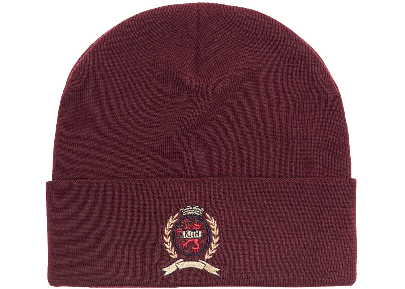 Kith x Tommy Hilfiger Crest Beanie Burgundy