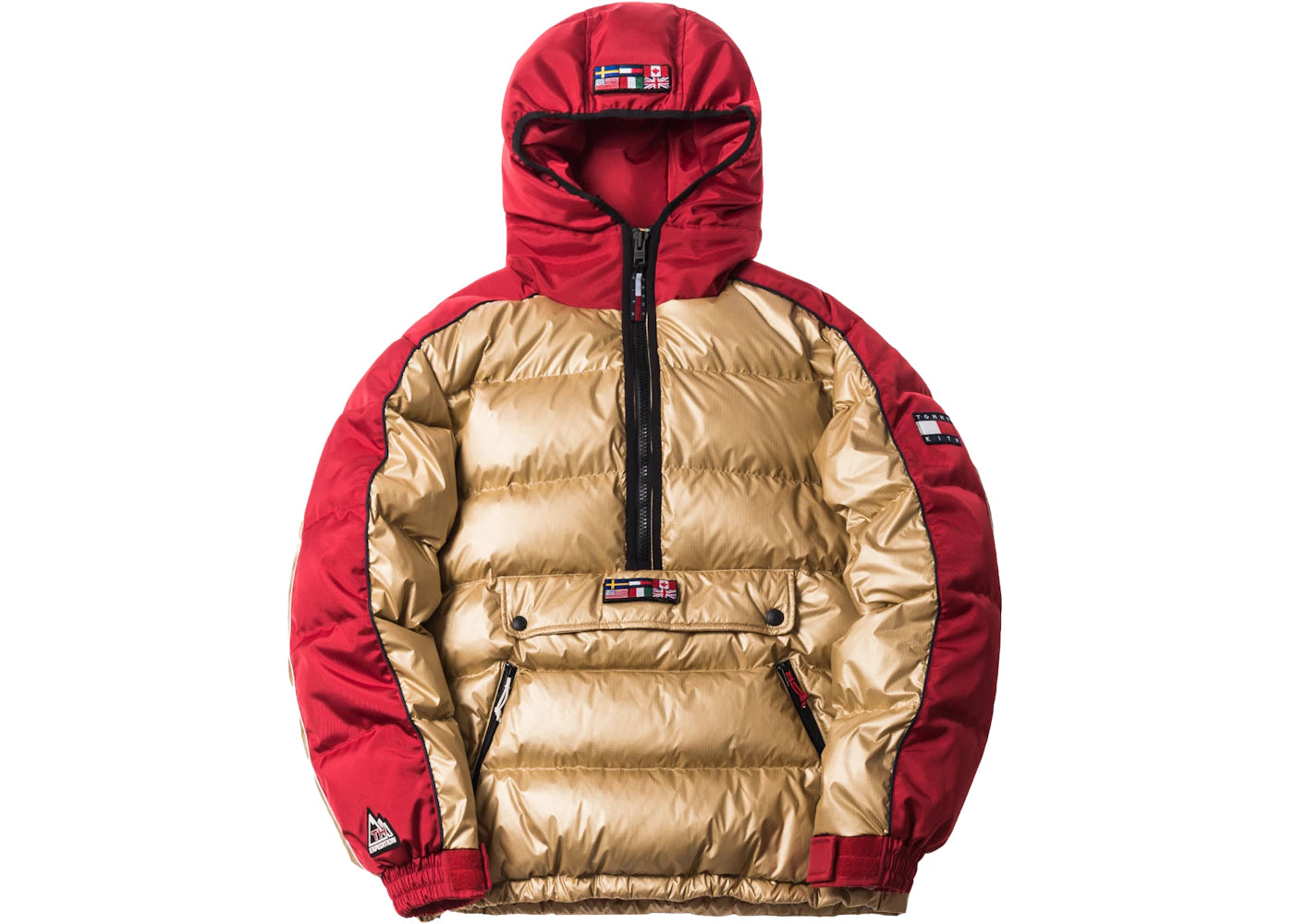 Kith x Tommy Hilfiger Expedition Puffer Pullover Gold