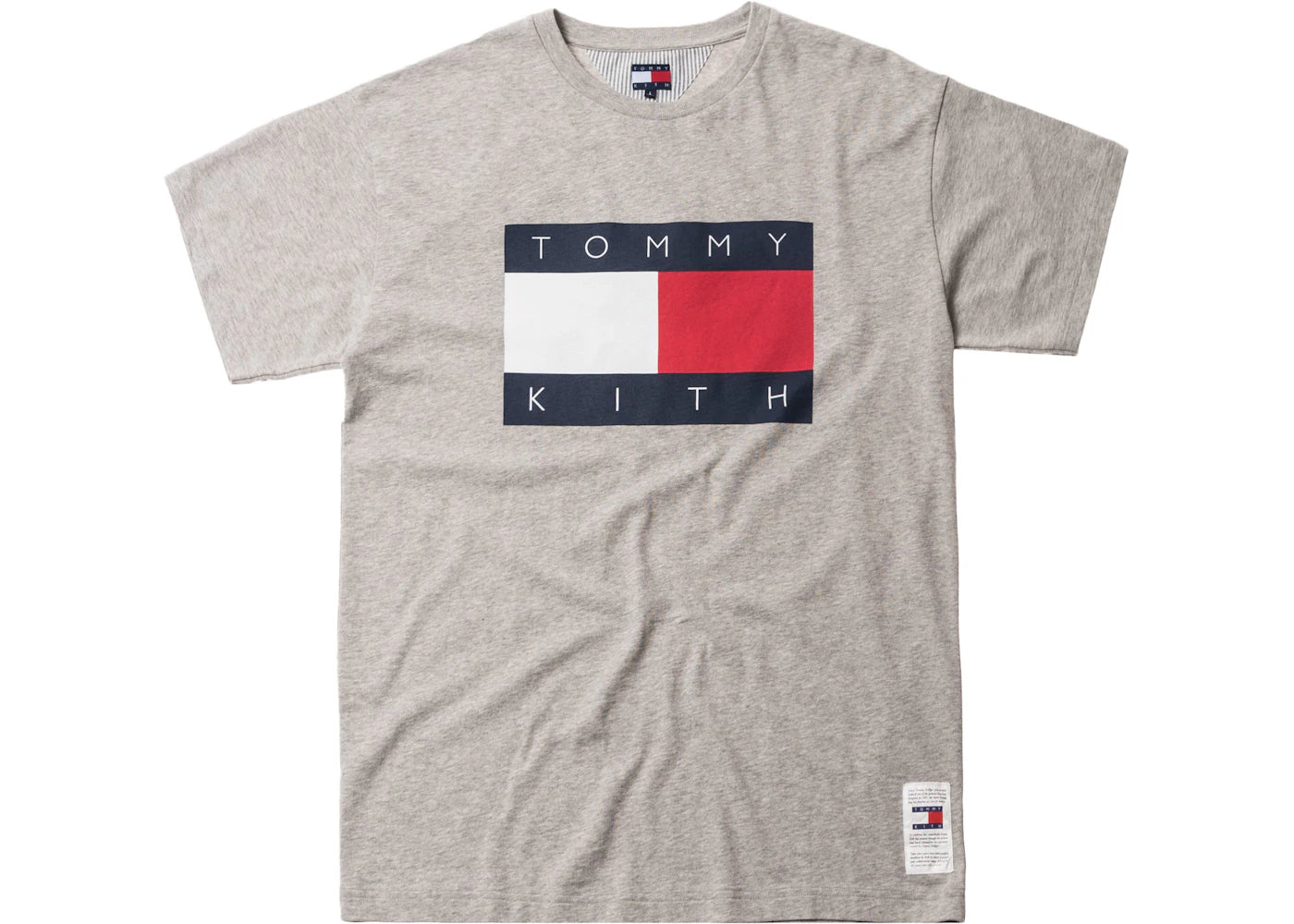 Kith x Tommy Hilfiger Flag Tee Grey