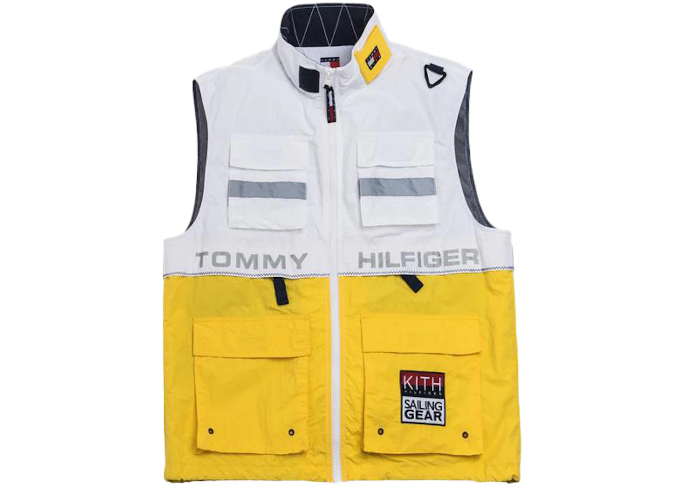 Kith x Tommy Hilfiger Sailing Utility Vest White/Yellow