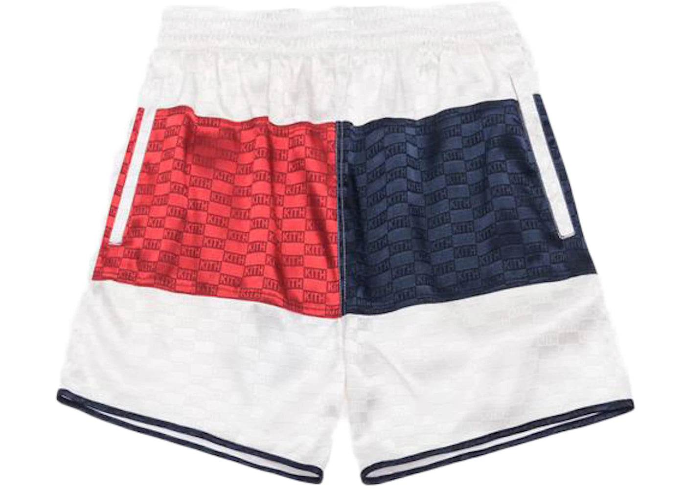 Kith x Tommy Hilfiger Satin Boxing Short White