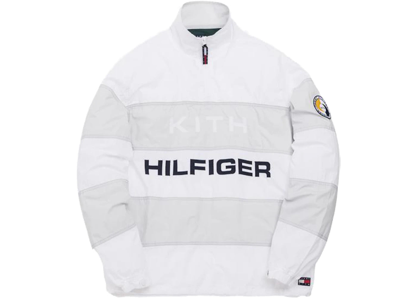 Kith x Tommy Hilfiger Stripe Woven Popover White/Grey