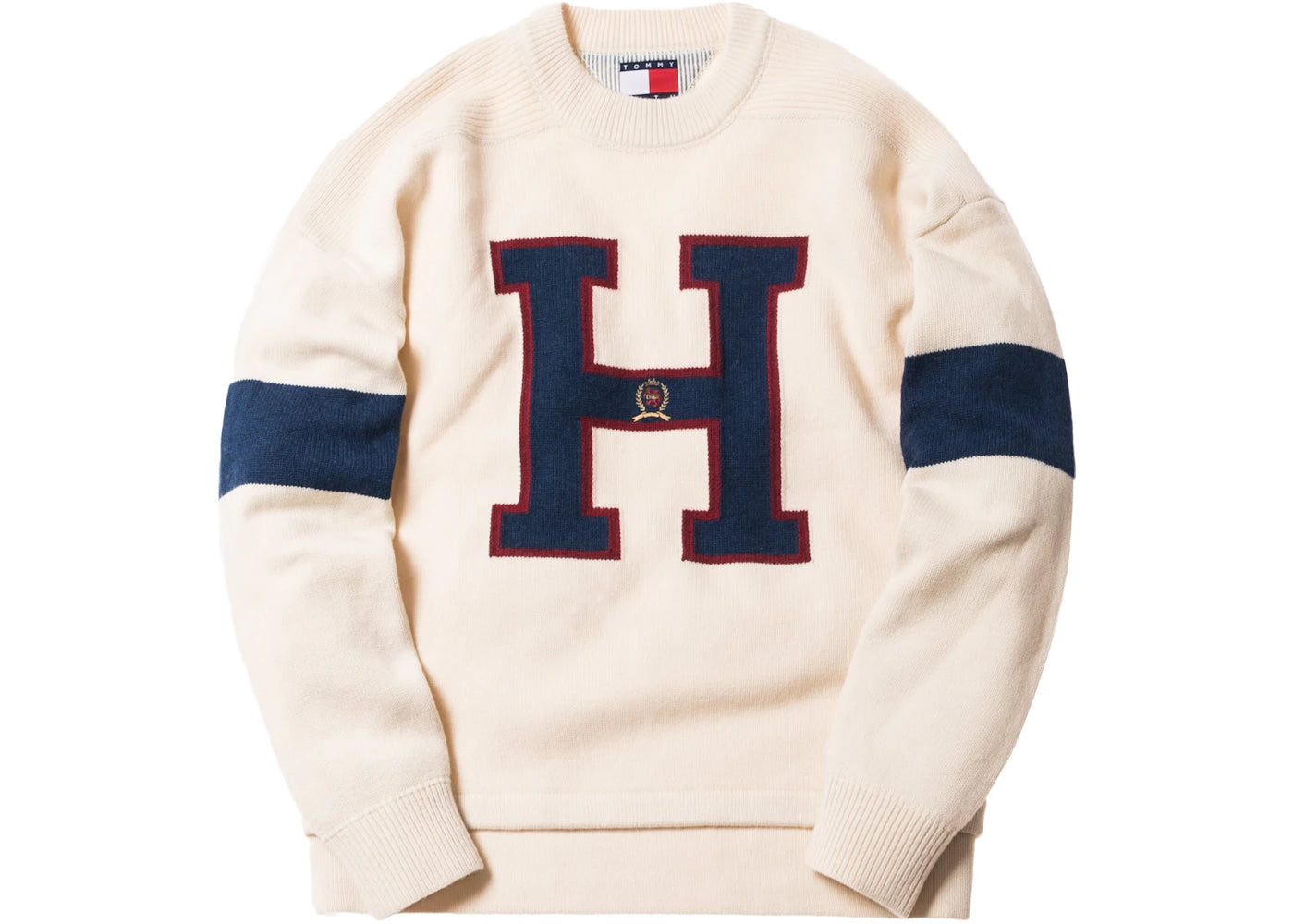 Kith x Tommy Hilfiger Varsity H Sweater Ivory