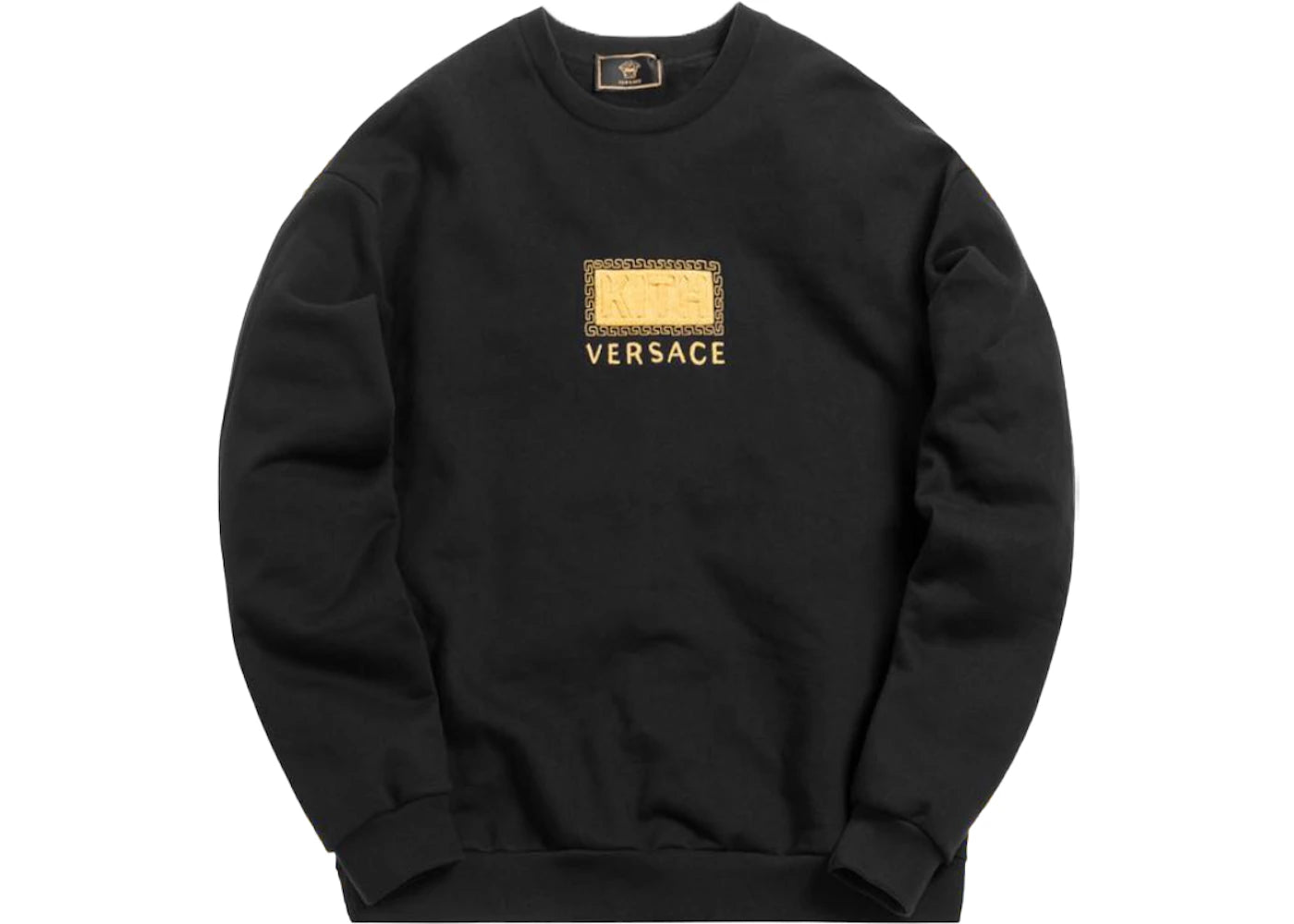 Kith x Versace Greek Key Crewneck Black