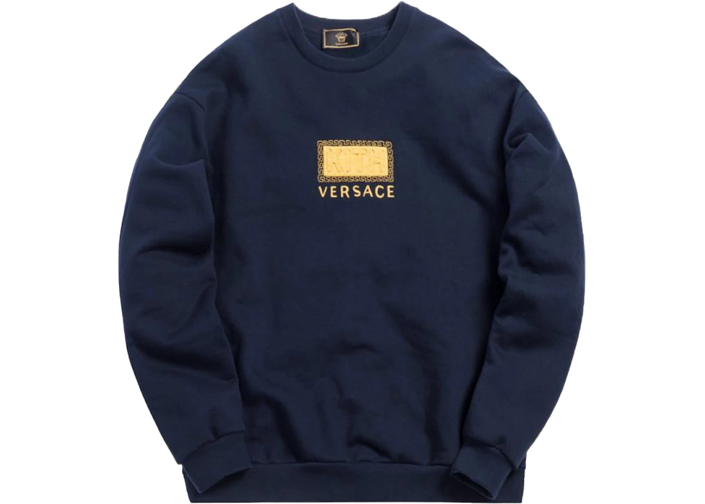 Kith x Versace Greek Key Crewneck Navy