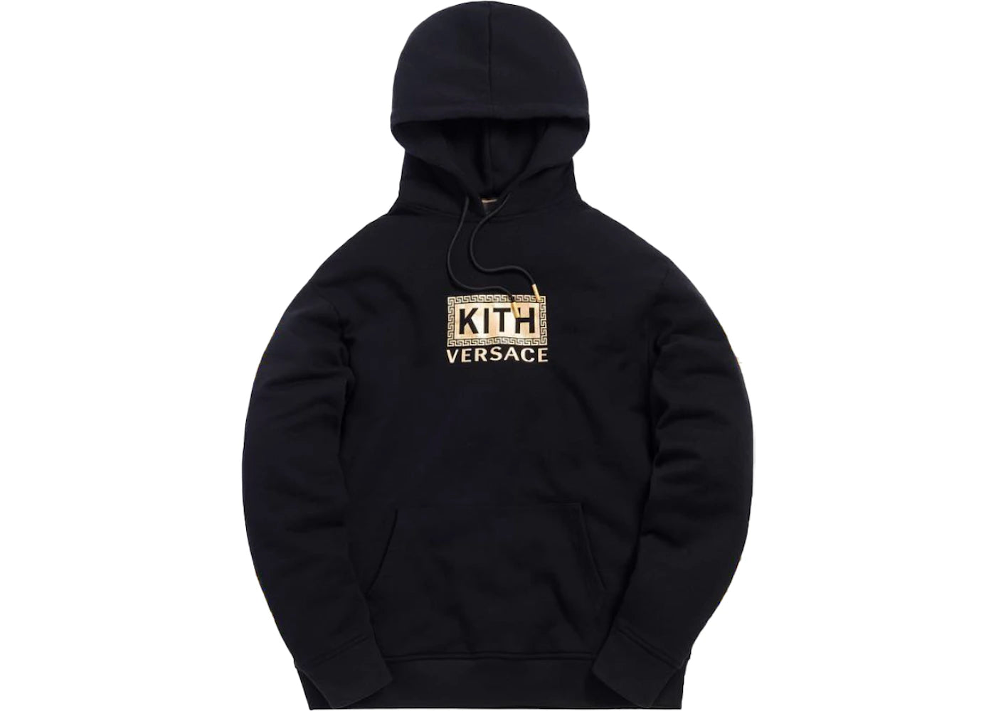 Kith x Versace Greek Key Hoodie Black