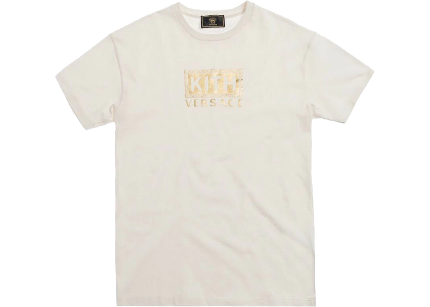 Kith x Versace Greek Key Tee Off-White