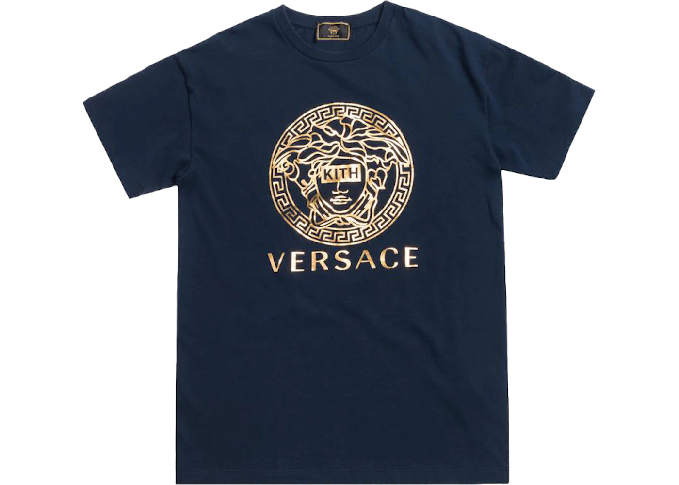 Kith x Versace Medusa Tee Navy