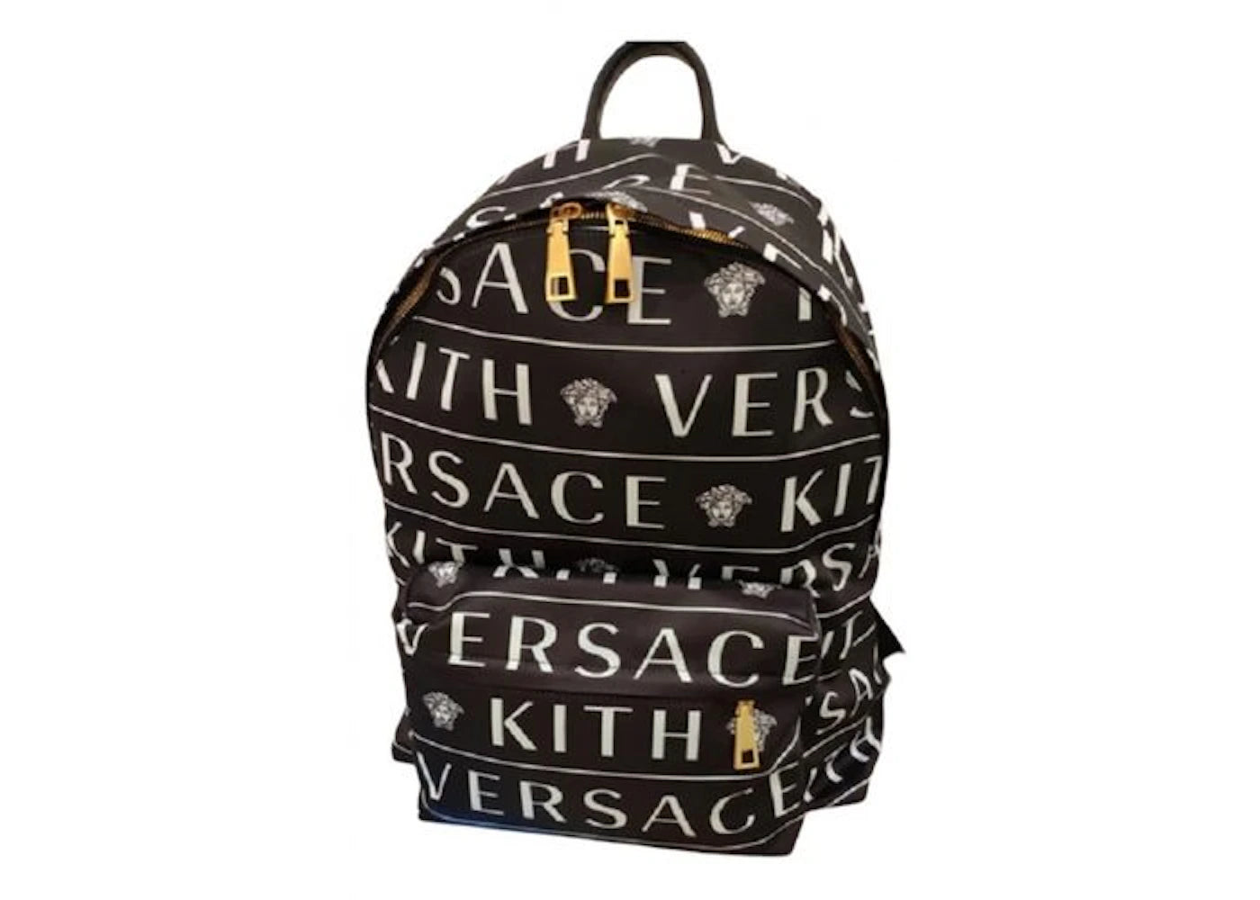 Kith x Versace Monogram Backpack Black