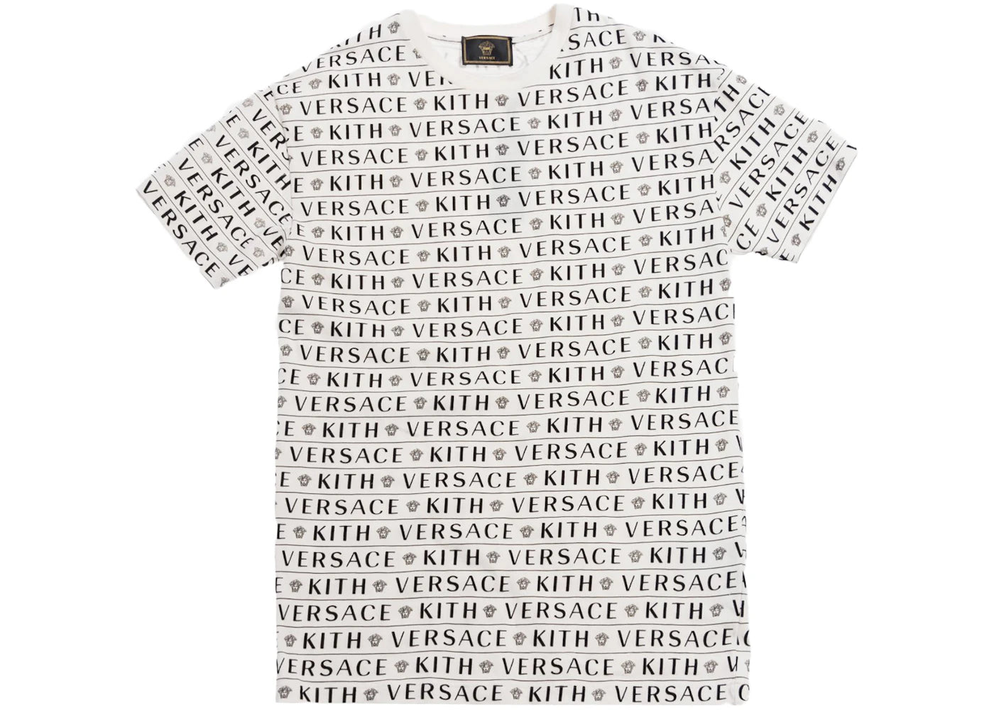 Kith x Versace Monogram Tee Off-White