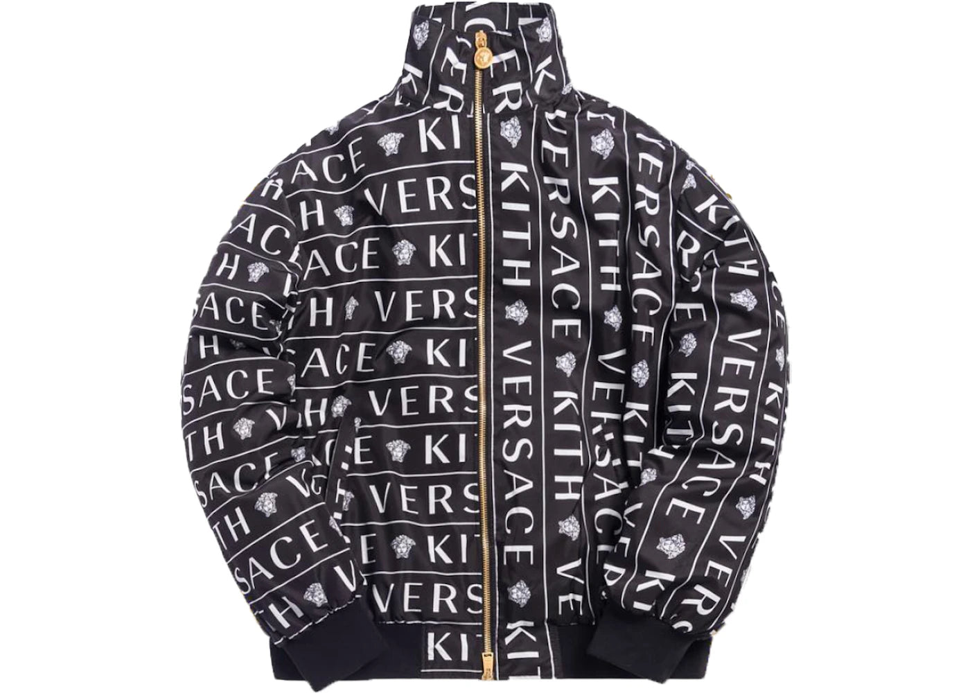 Kith x Versace Monogram Track Jacket Black