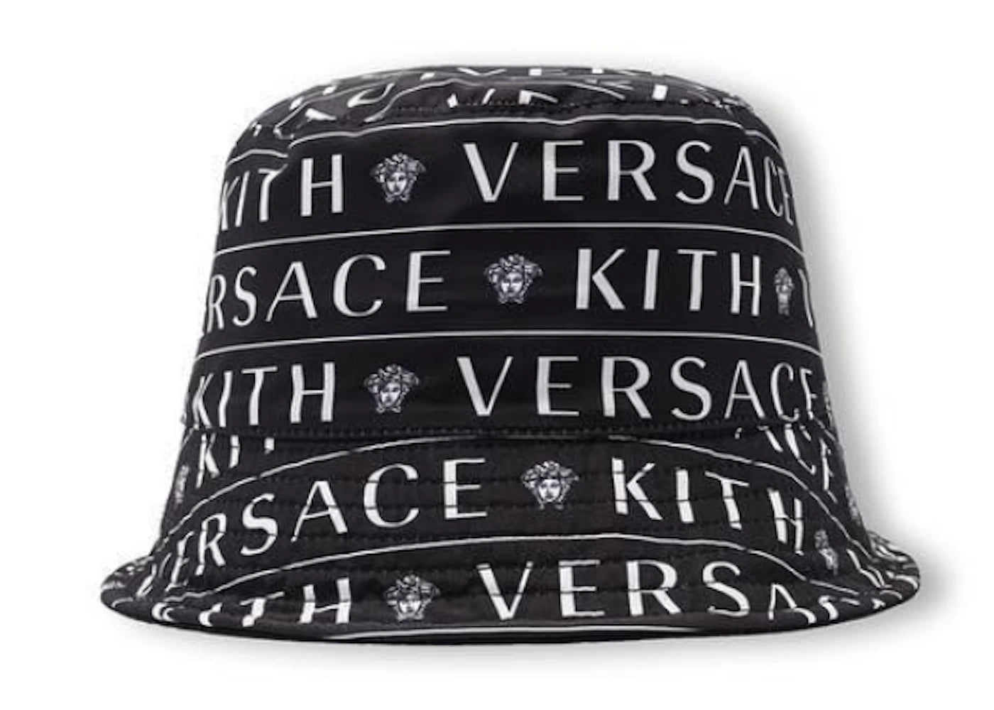 Kith x Versace Reversible Bucket Hat Black