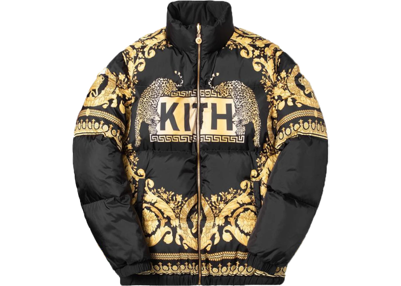 Kith x Versace Reversible Down Jacket Black