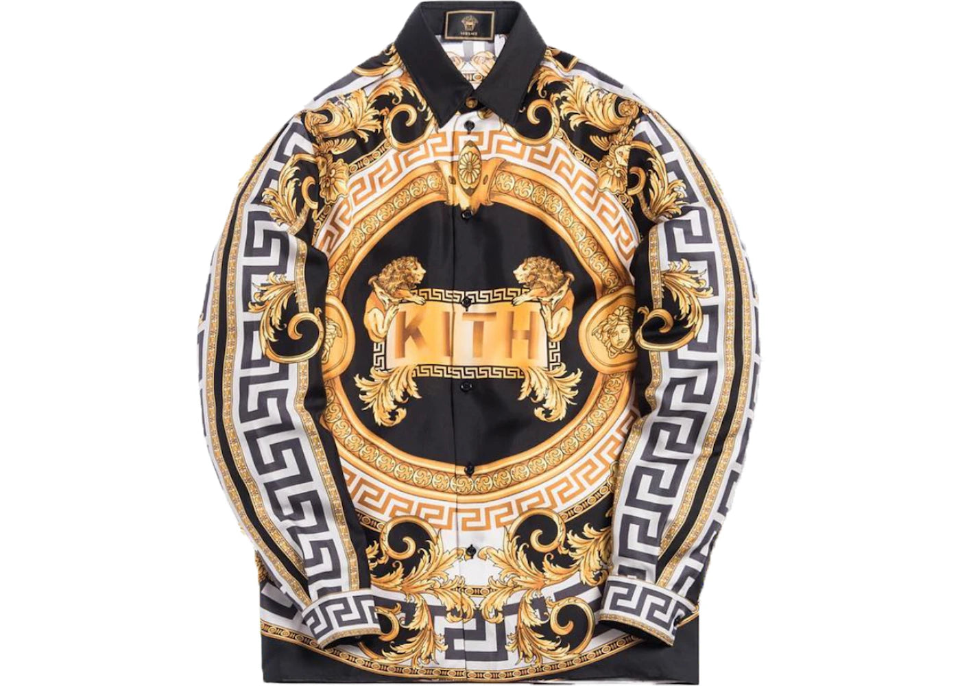 Kith x Versace Silk Shirt Lion