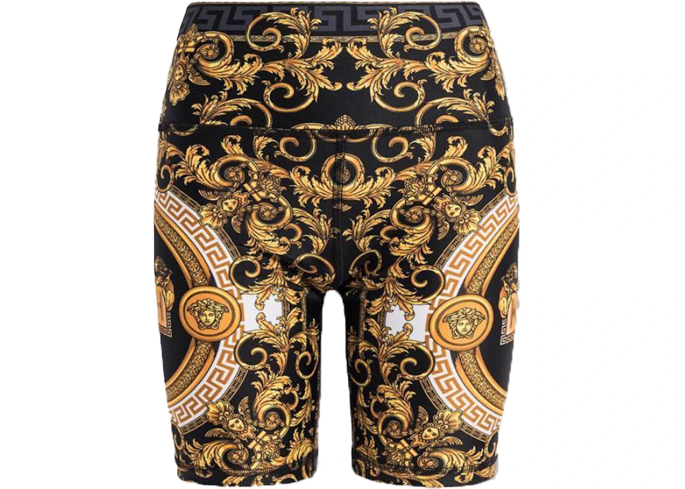 Kith x Versace Women's Barocco Biker Short Black/Gold