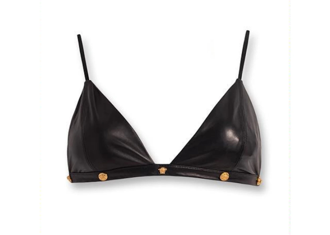 Kith x Versace Women's Leather Bra Black