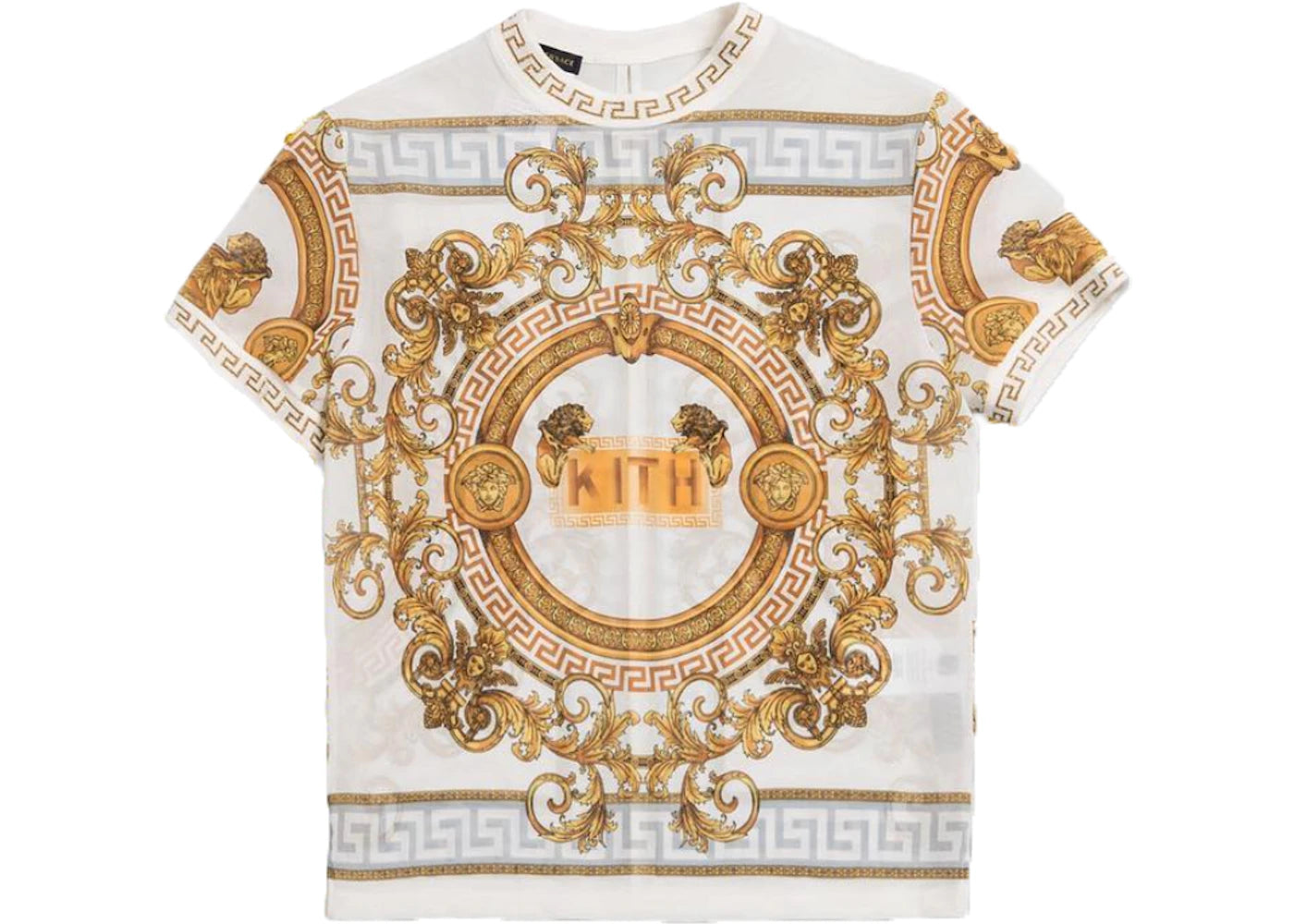 Kith x Versace Women's Lion Mesh Top White