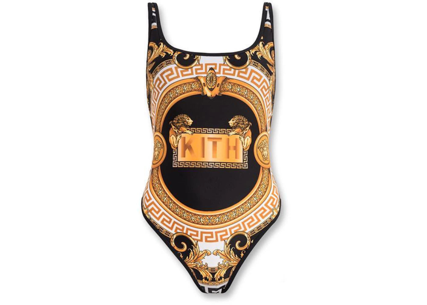 Kith x Versace Women's One Piece Swimsuit Gold