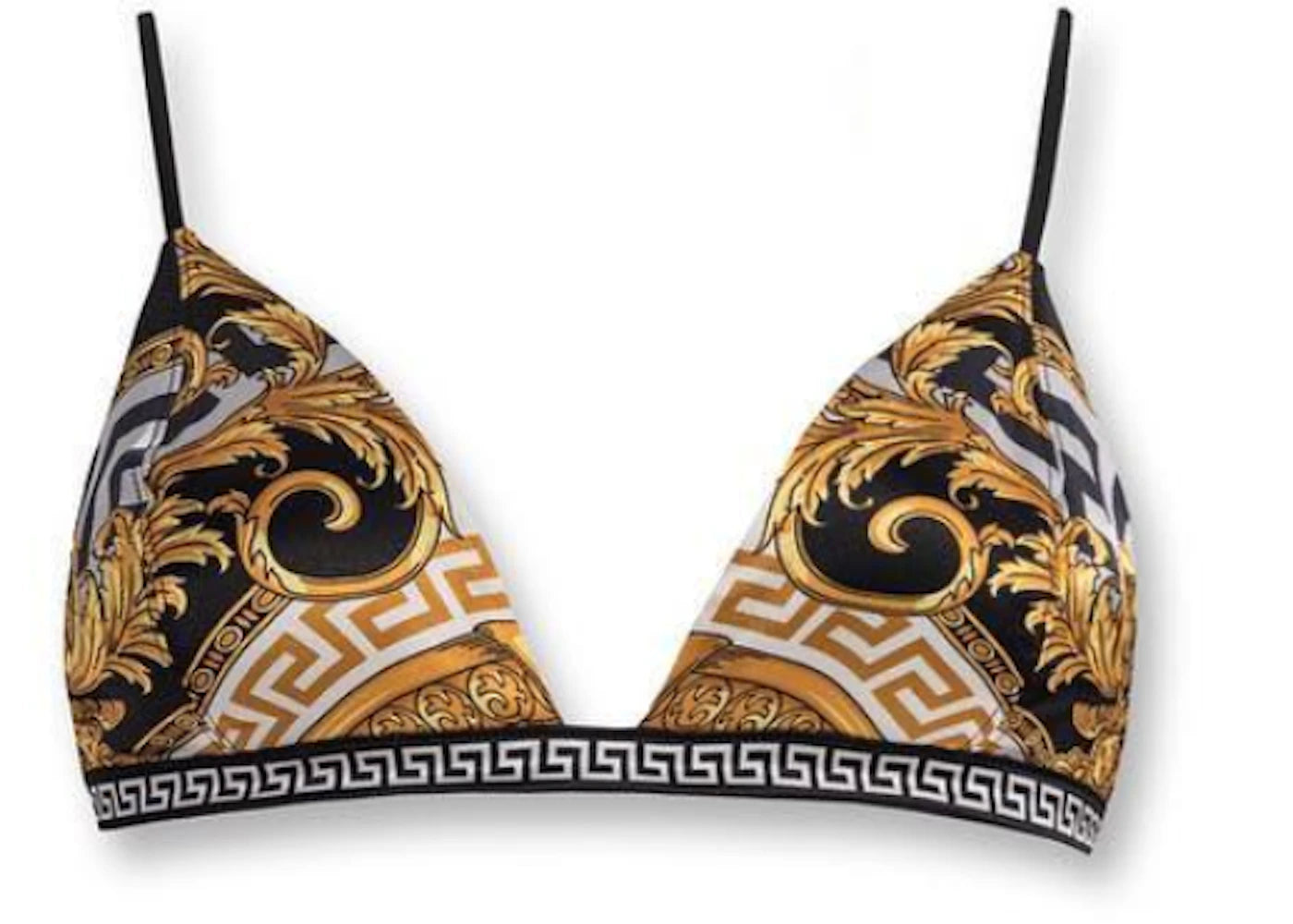 Kith x Versace Women's Silk Bra Black