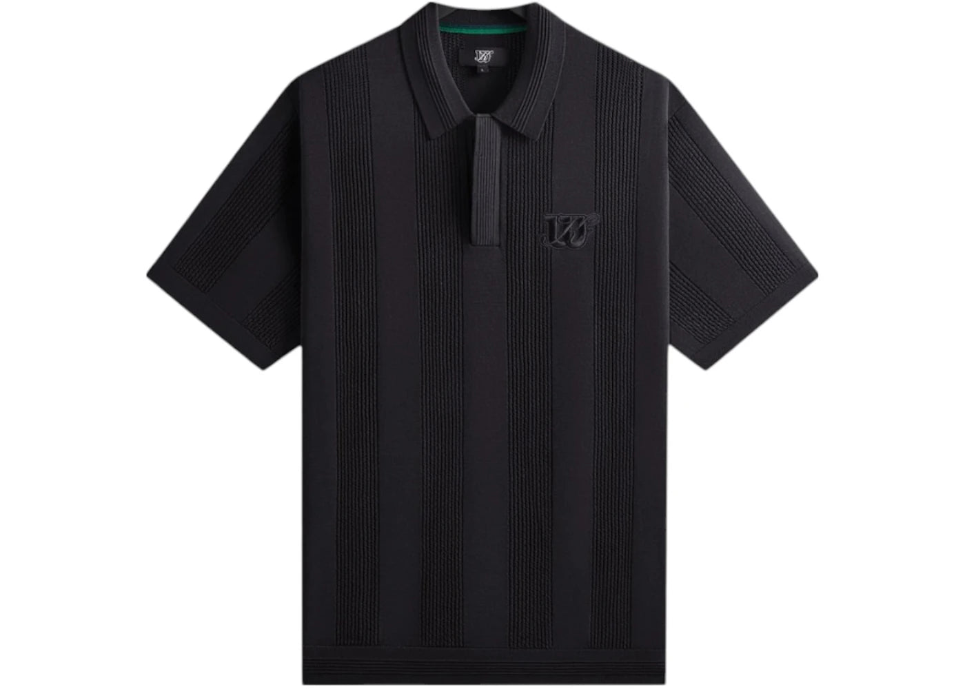 Kith x Wilson Crochet Polo Black