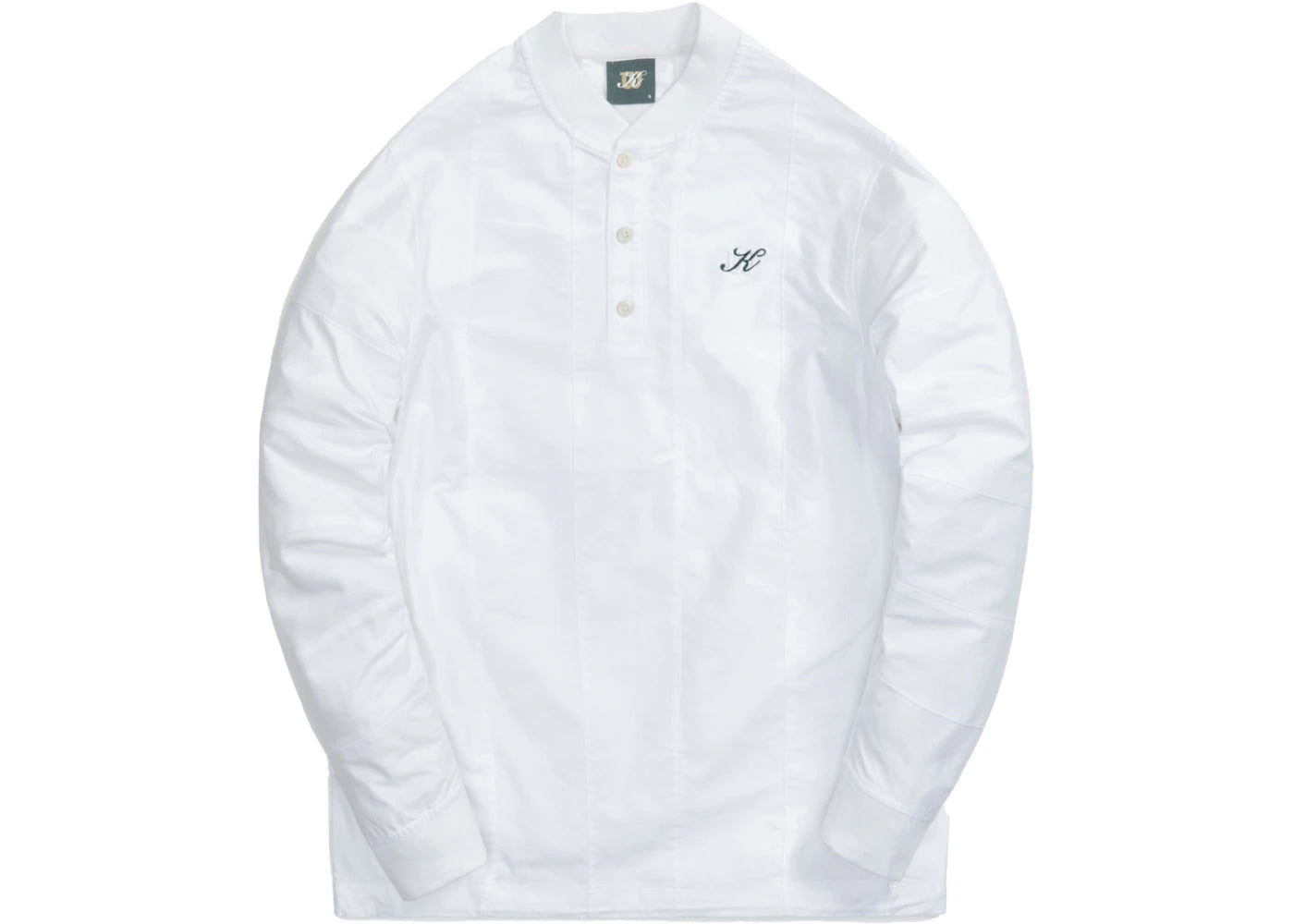 Kith x Wilson Pearson Henley Pullover White