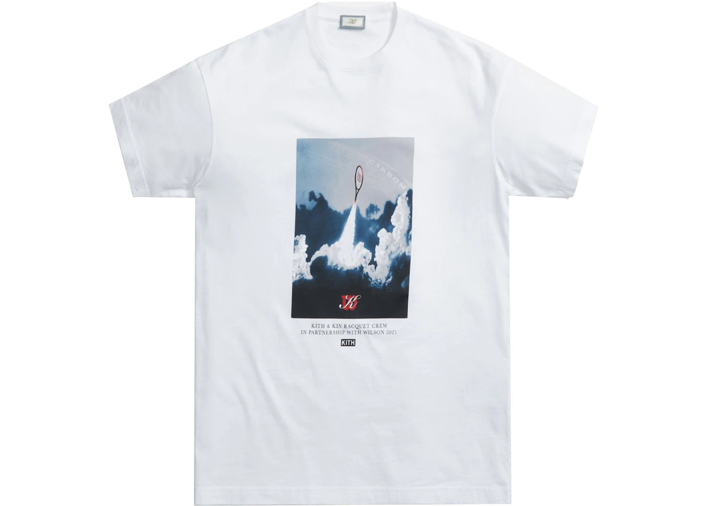 Kith x Wilson Rocket Vintage Tee White